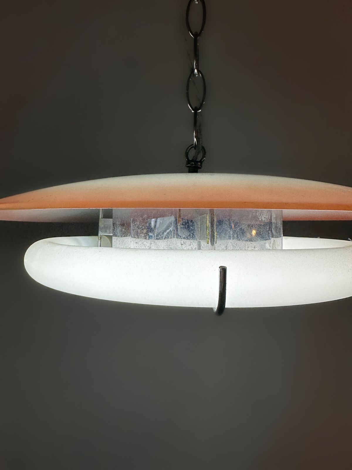 Space Age Chandelier In Chrome & Murano Glass By Osram Italy, 1950 photo furniture