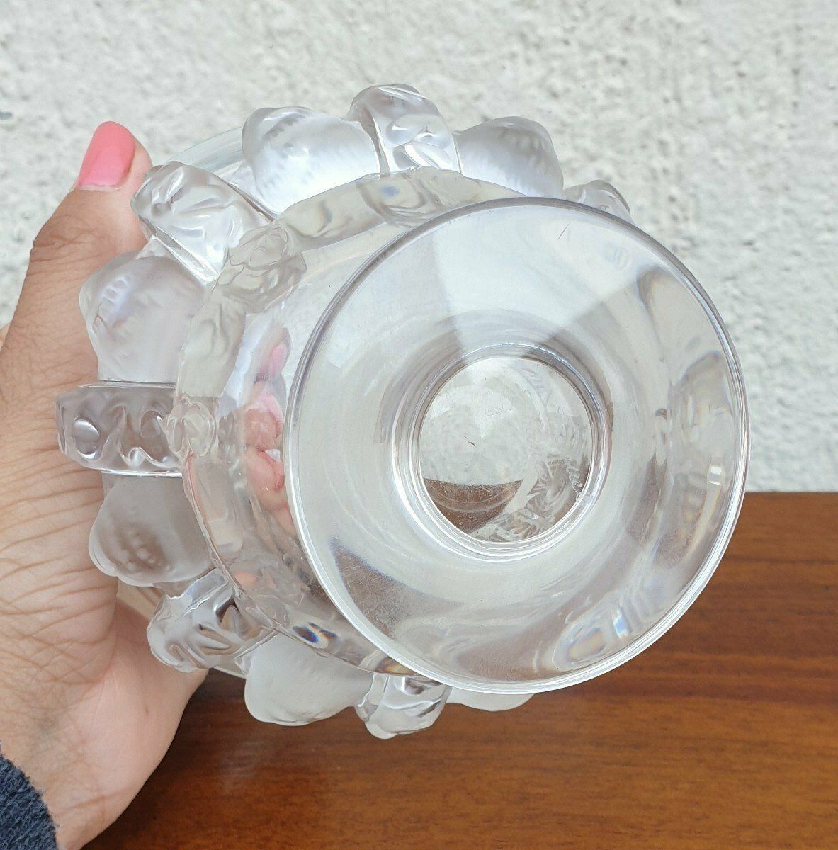 photo for sale Lalique France, Dampierre Vase, 20th Century