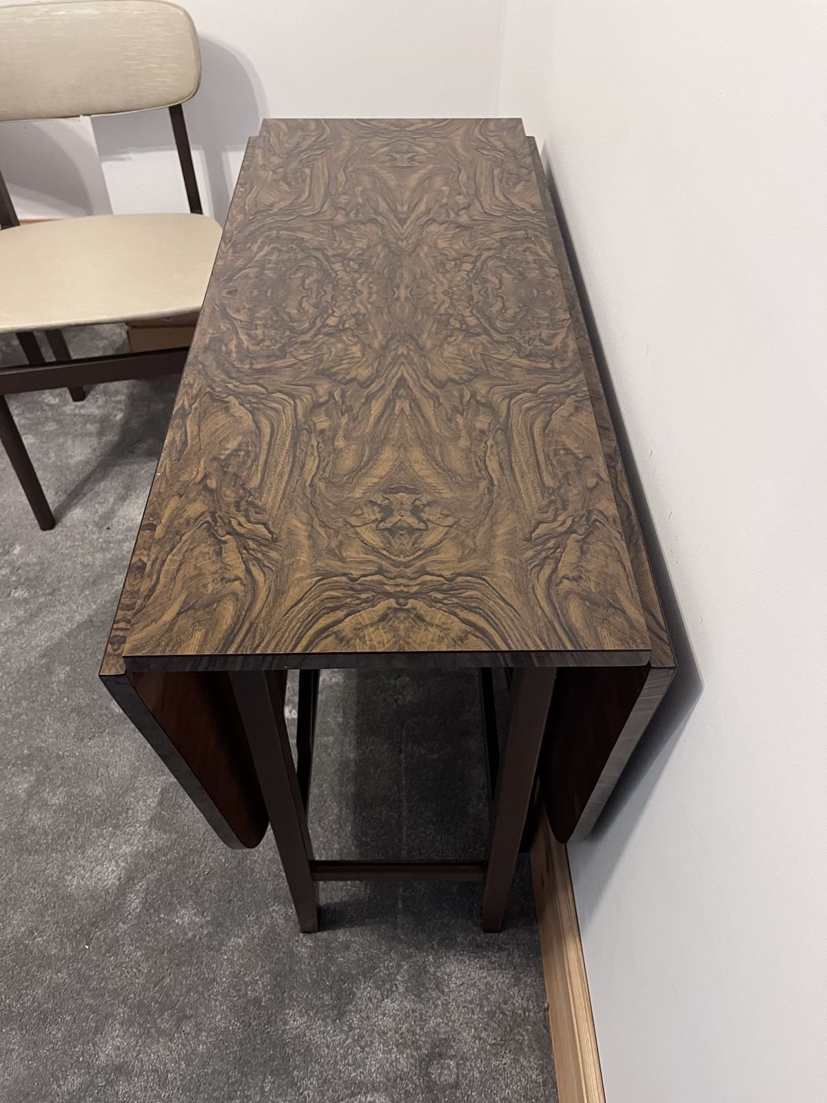A Rare & Beautiful 70 Year Old Retro Melamine photo furniture