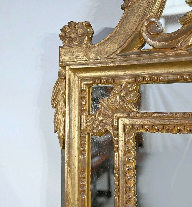 Mirror Louis XVI Style, Late 19th Century photo vintage