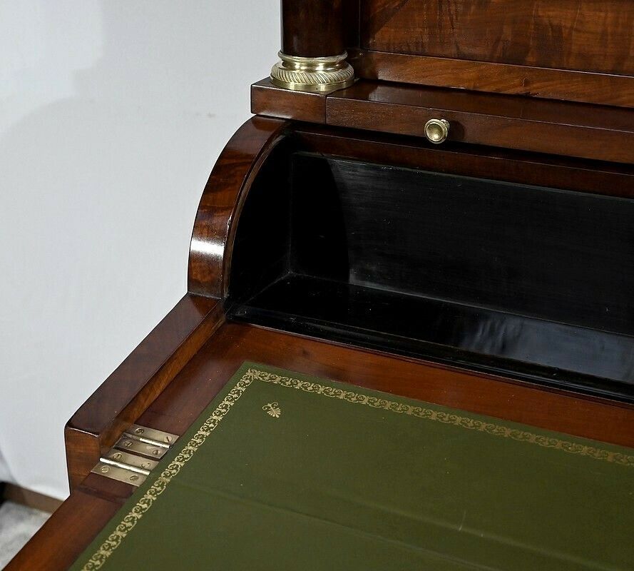 photo vintage Small Cylinder Desk, Empire Period, Early 19th Century