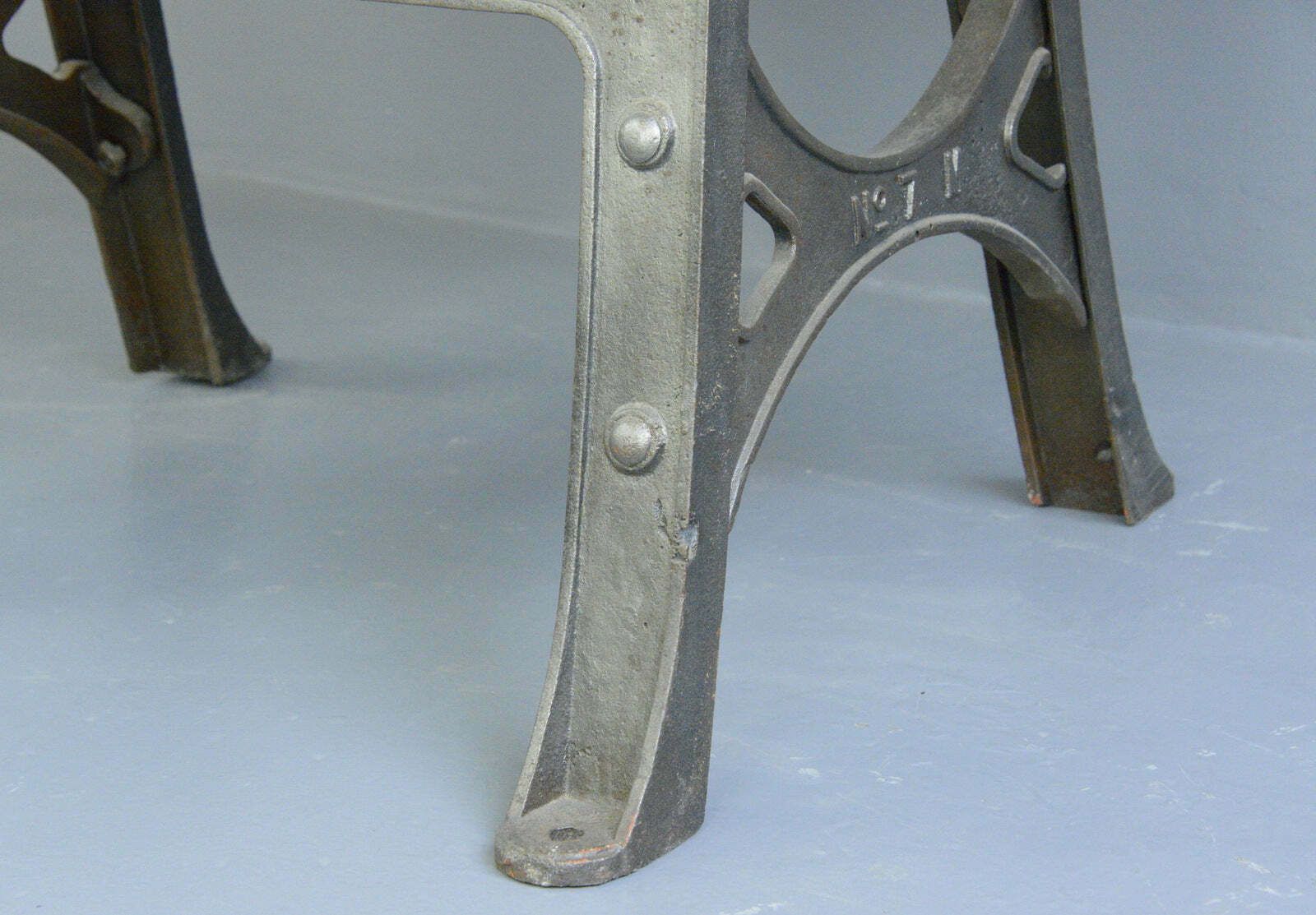 photo for sale Large Industrial Table By Woods & Co Circa 1910