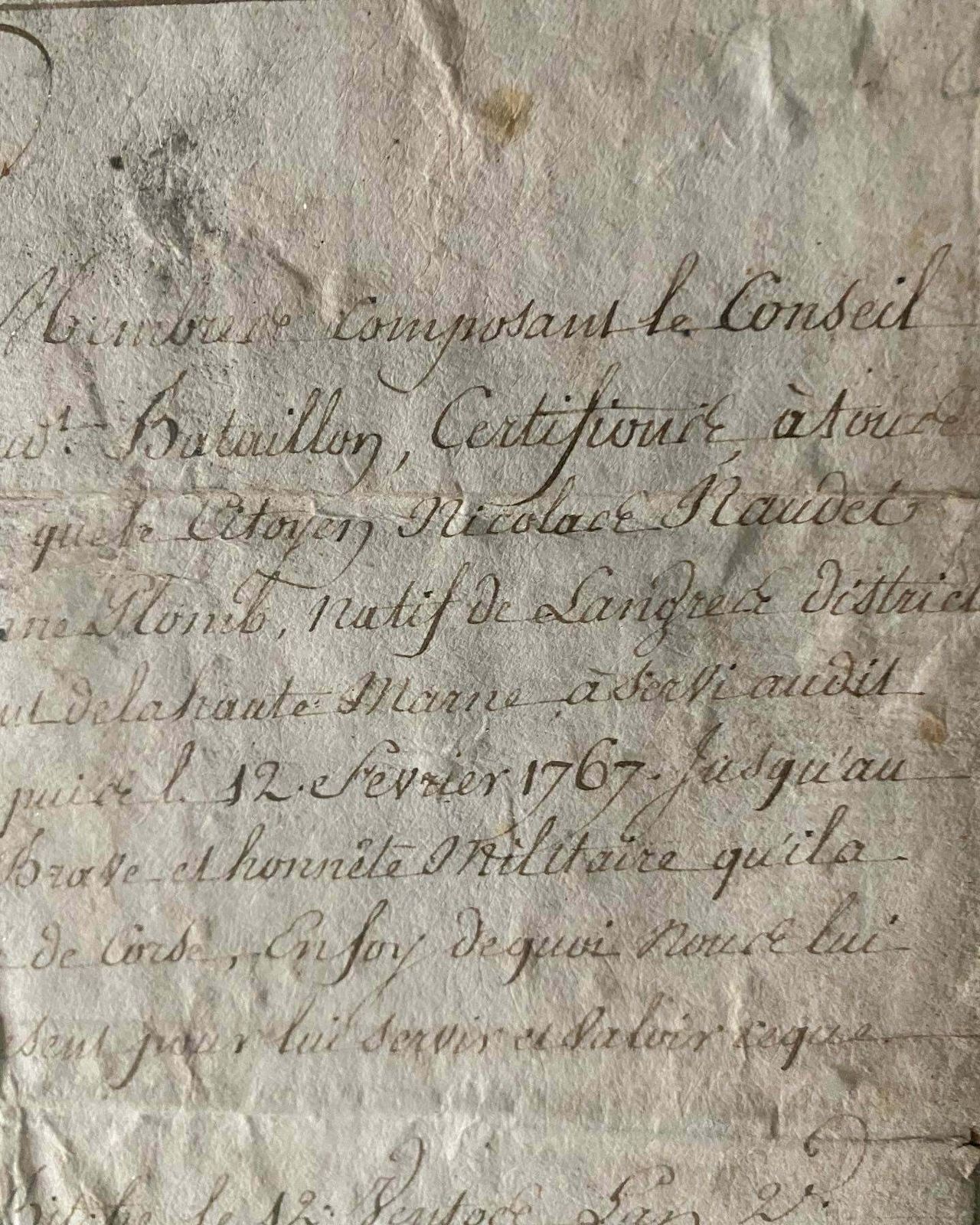 French Sealed Document From 1790’s Stamped And Certified photo Art