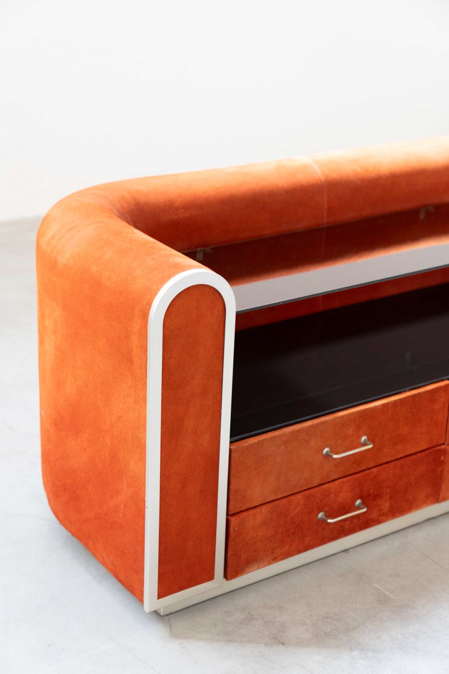 Dresser In Alcantara, 70s, 1970s photo 1300.0