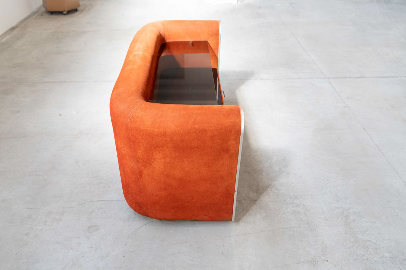 photo buy Dresser In Alcantara, 70s, 1970s