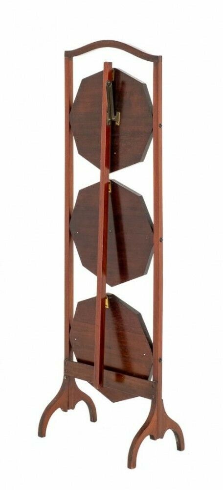 Sheraton Cake Stand Mahogany Revival Circa 1900 photo vinterior