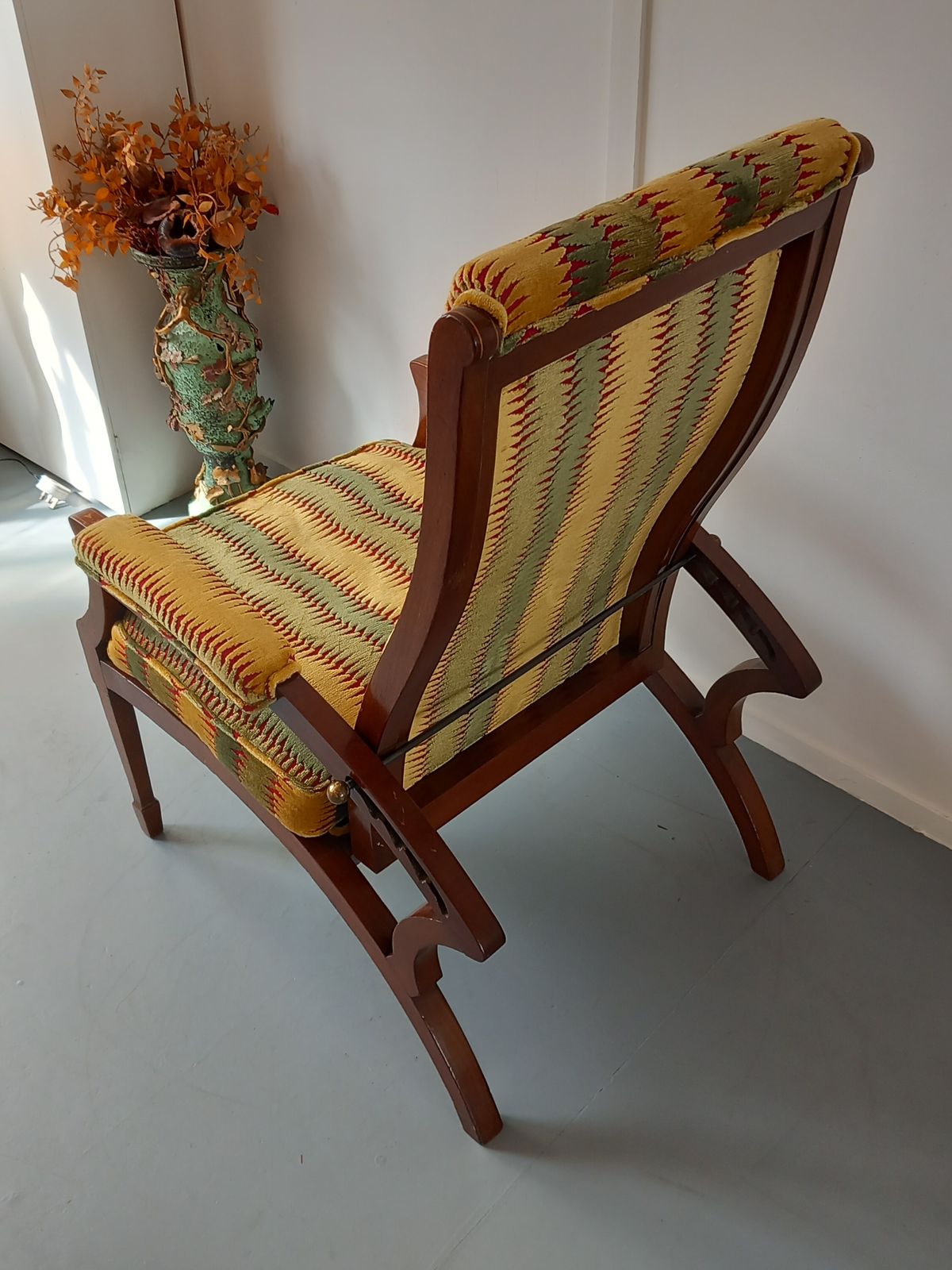 Recliner Armchair, 1910s, Mahogany photo 675.0