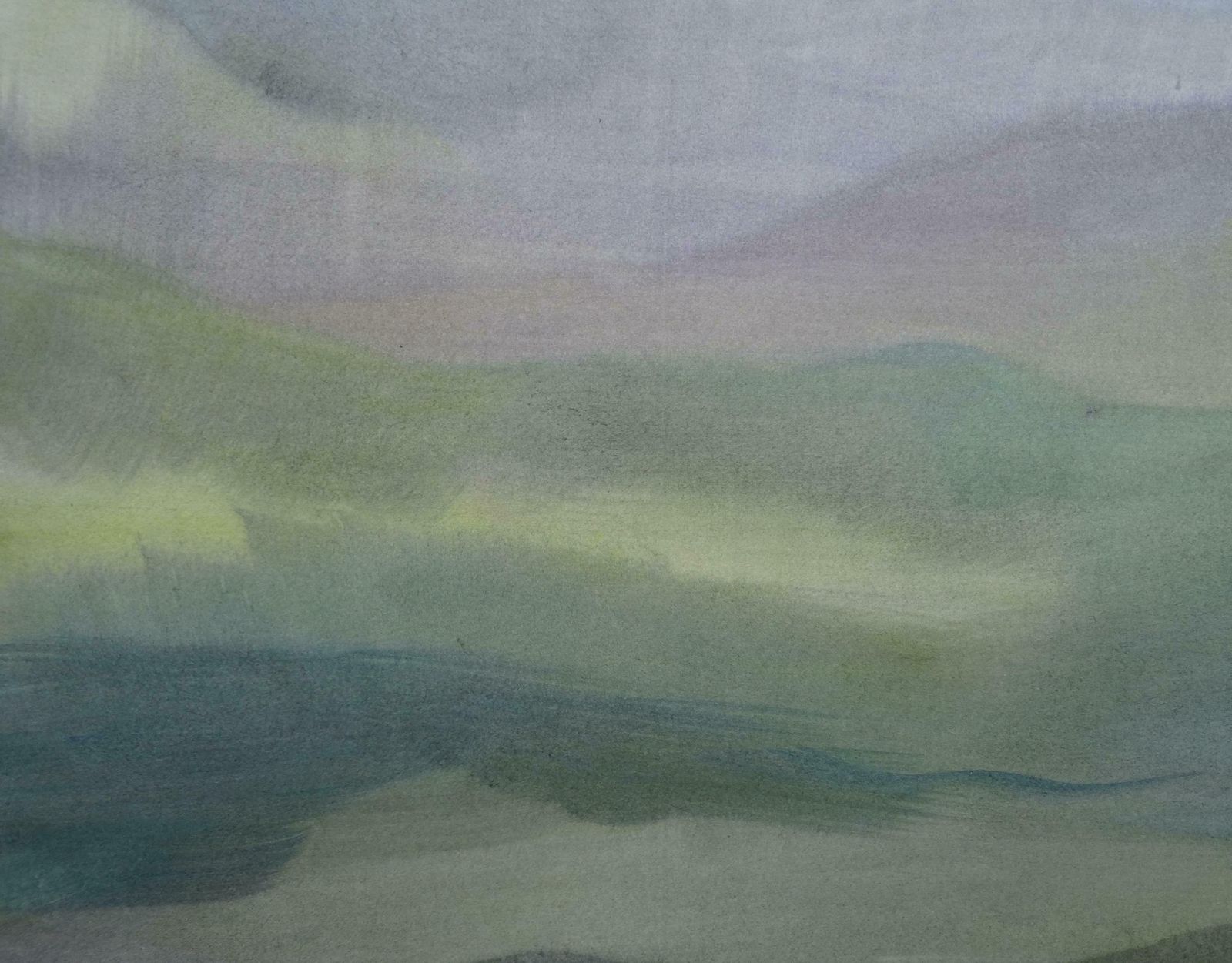 Zigmunds Snore At The Sea. 2020, Watercolour, Paper photo Art