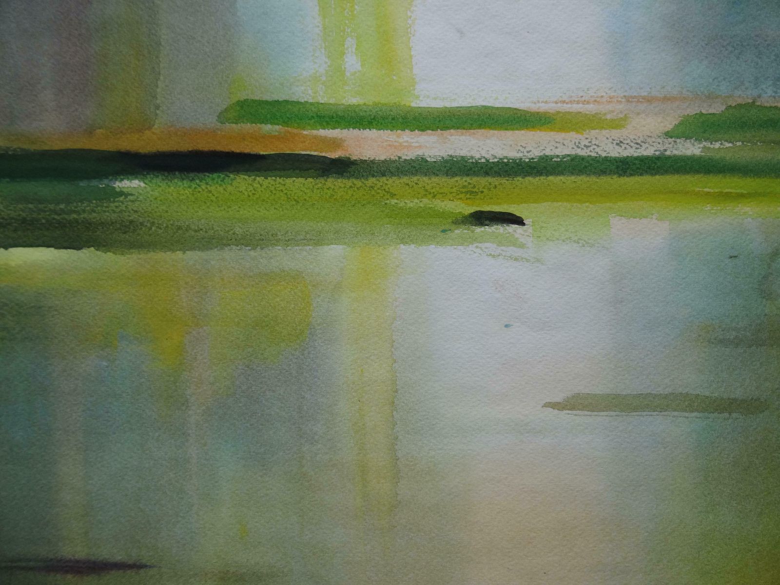 Zigmunds Snore At Baltic Sea. 2020. Watercolour, Paper photo Art