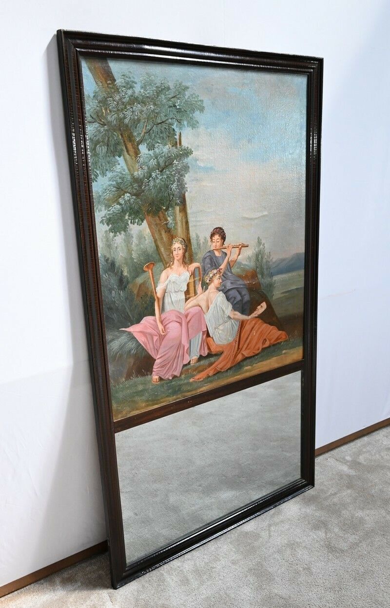 Trumeau Mirror   2nd Part Of The 19th Century photo for sale