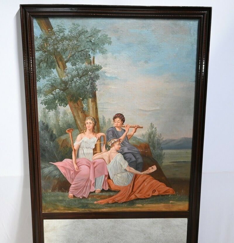 Trumeau Mirror   2nd Part Of The 19th Century photo 2523.5
