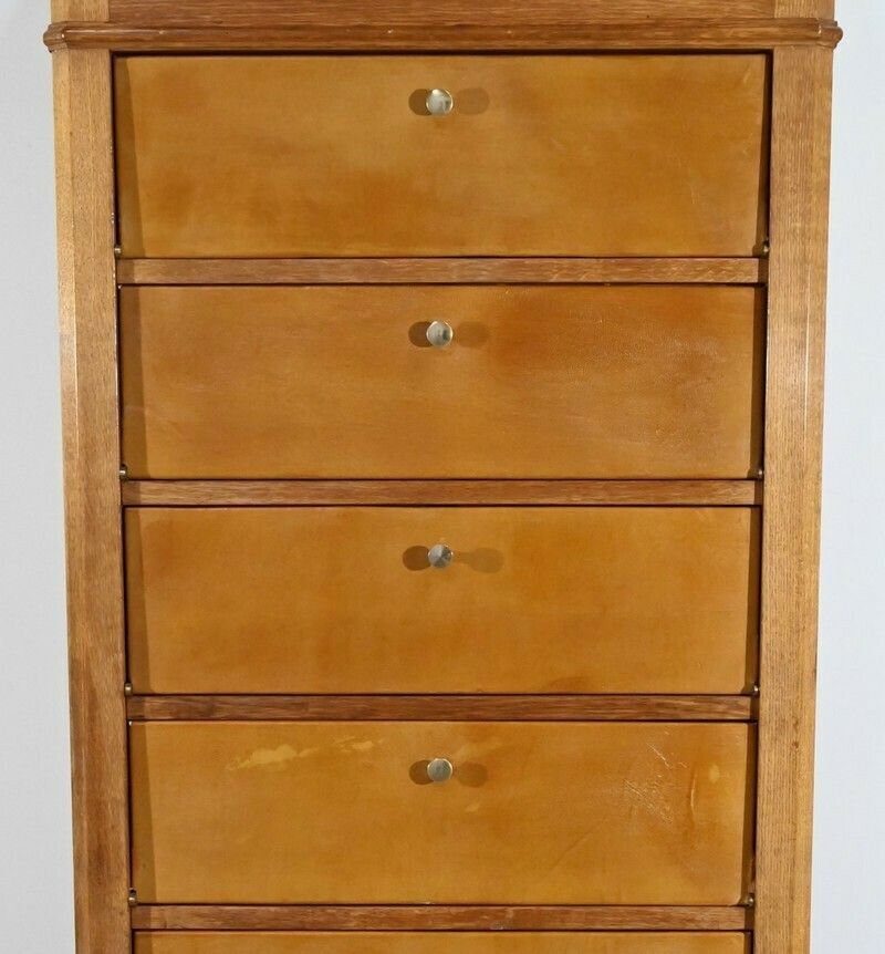 photo furniture High Cartonnier In Light Oak – 1920