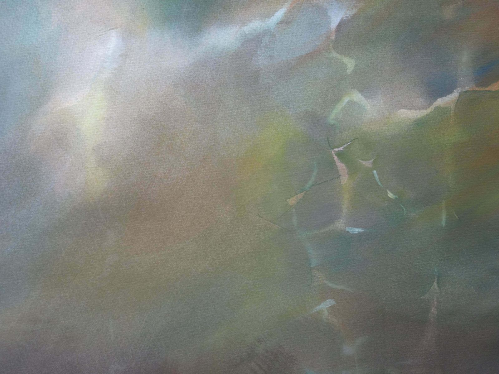 Zigmunds Snore After The Storm. 2020. Watercolour, Paper, photo Art