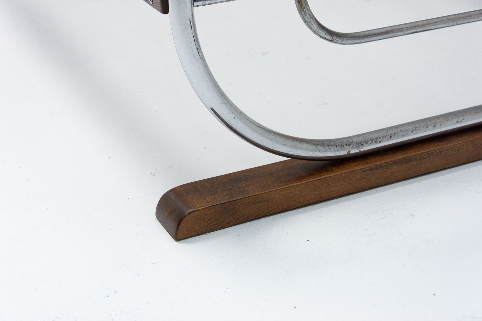 Chromen Bauhaus Sofa Van Hynek Gottwald, Bohemen, Jaren 1930 photo buy