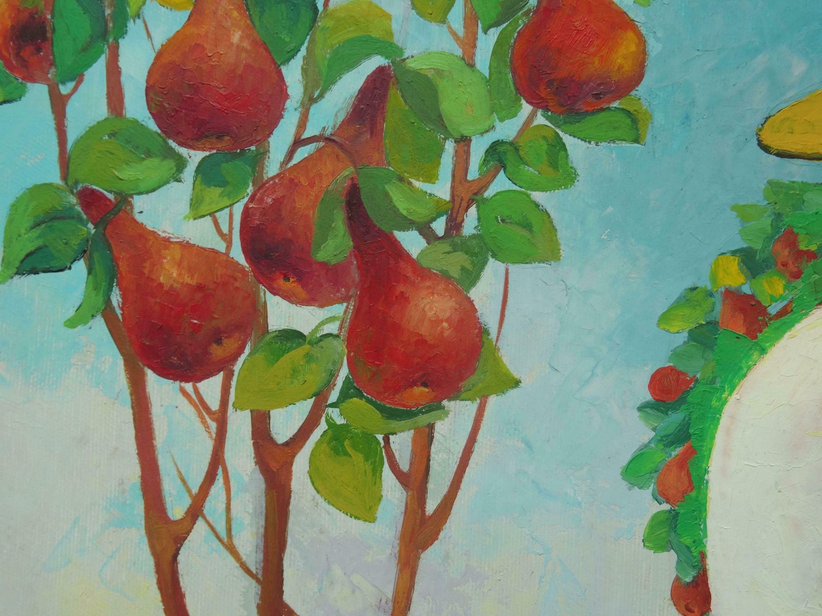 Nugzar Kakhiani (Kahiani) Gardener. 2018. Oil On Canvas, 70x60 Cm photo buy