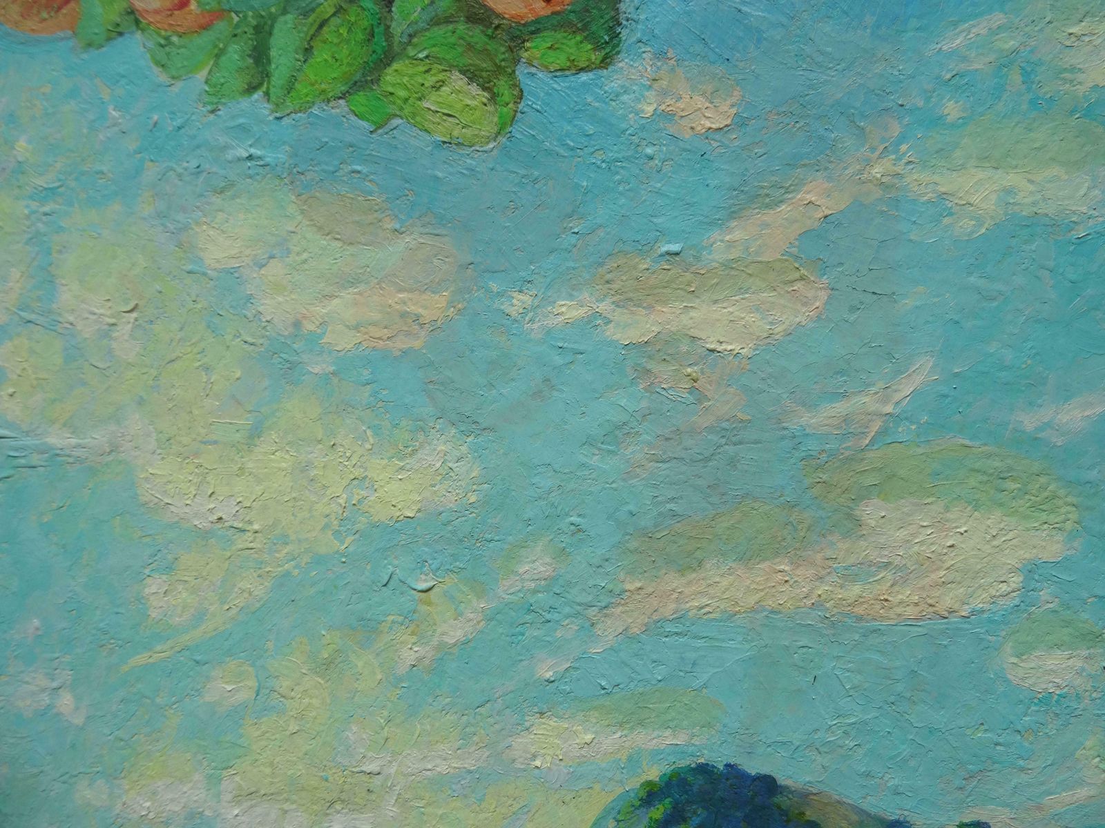 Nugzar Kakhiani (Kahiani) Peaches. 2020. Oil On Canvas photo Art