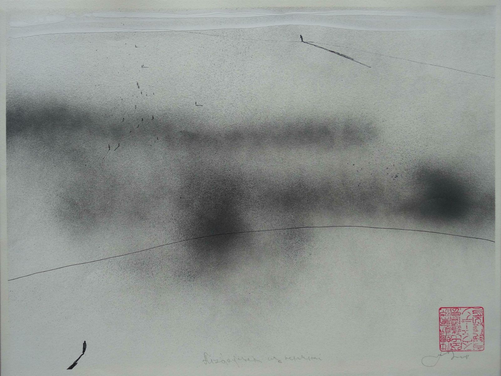 Maris Abilevs Gone To Nowhere. 2020. Paper, Mixed Media Art,