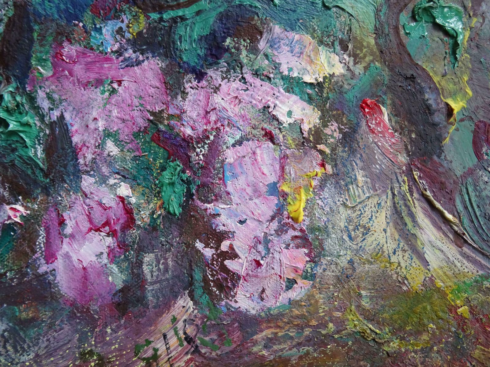 Dzidra Bauma Lilac. 2018, Mixed Media Art On Canvas, photo 1297.0