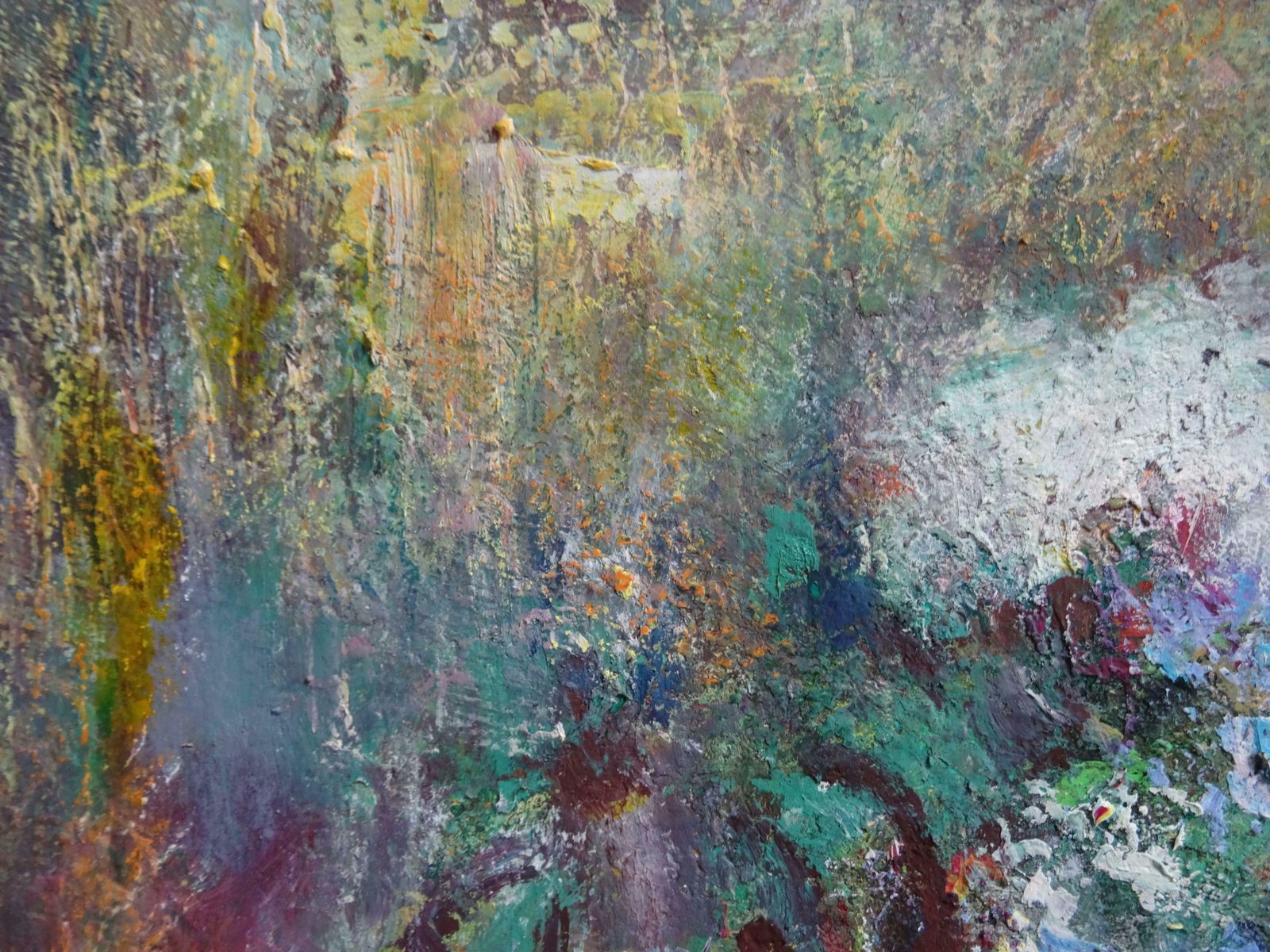 Dzidra Bauma Lilac. 2018, Mixed Media Art On Canvas, photo vinterior