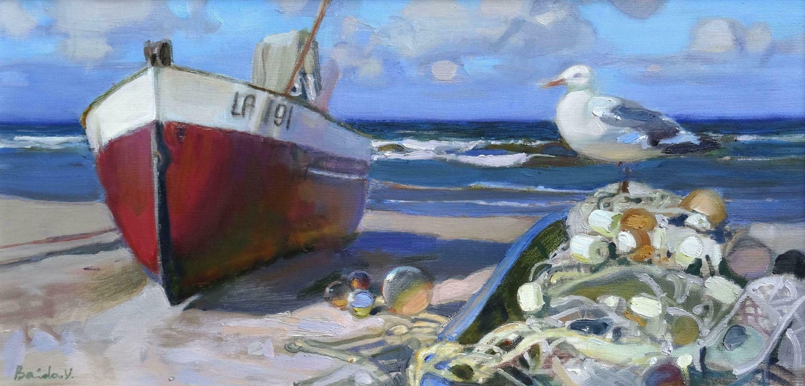 Valery Bayda Sunday Morning. 2020. Oil On Canvas,