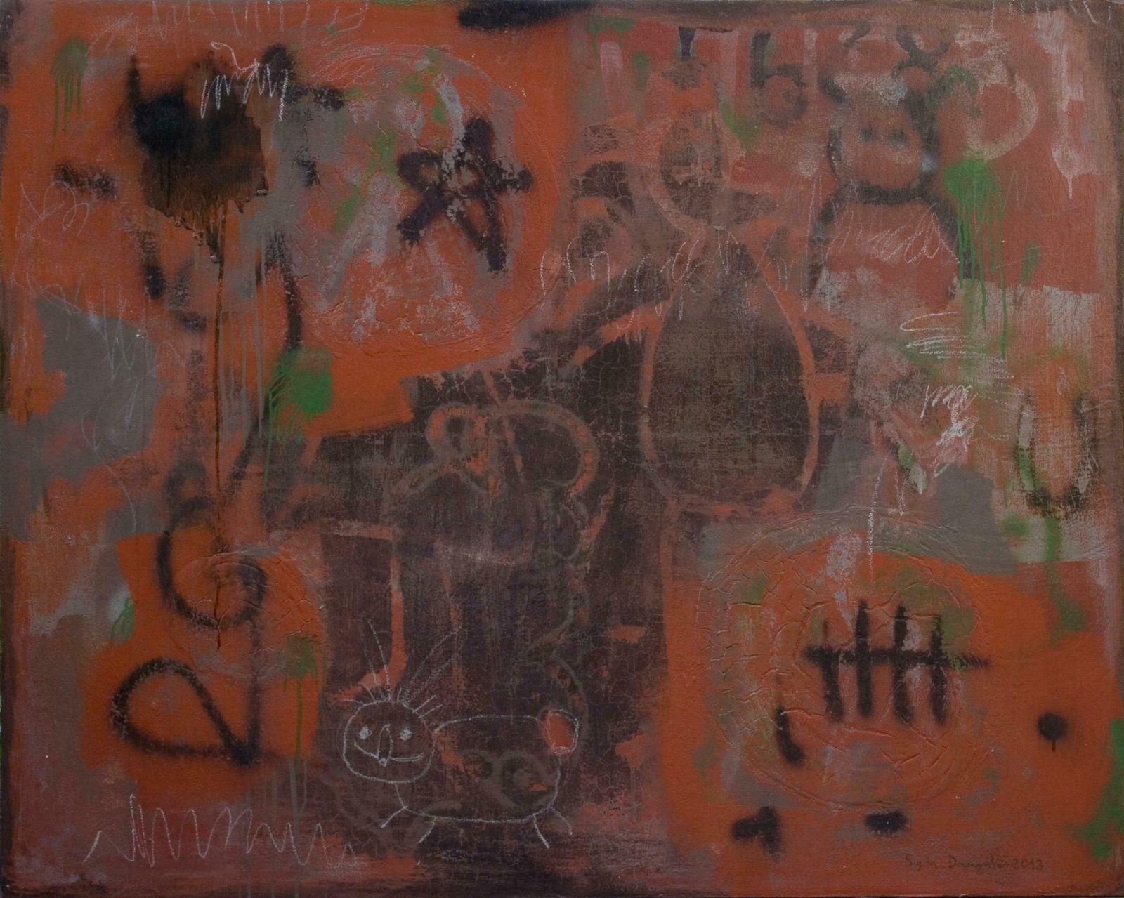 Sigita Daugule Apotheosis Of The Hare. 2013. Oil On Canvas