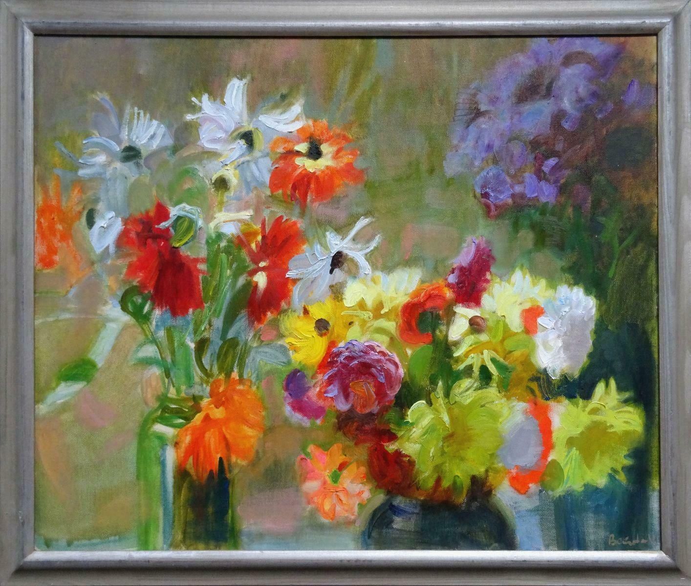 Valery Bayda Autumn Flowers. 2009. Oil On Canvas