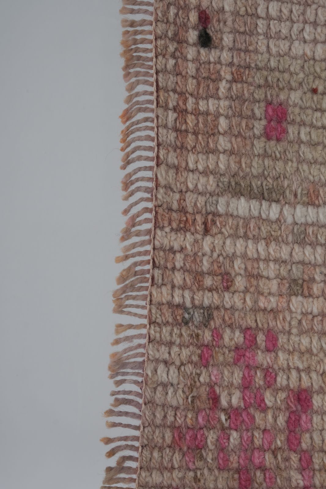 1960s Distressed Human Pictorial Kurdish Runner Rug photo buy