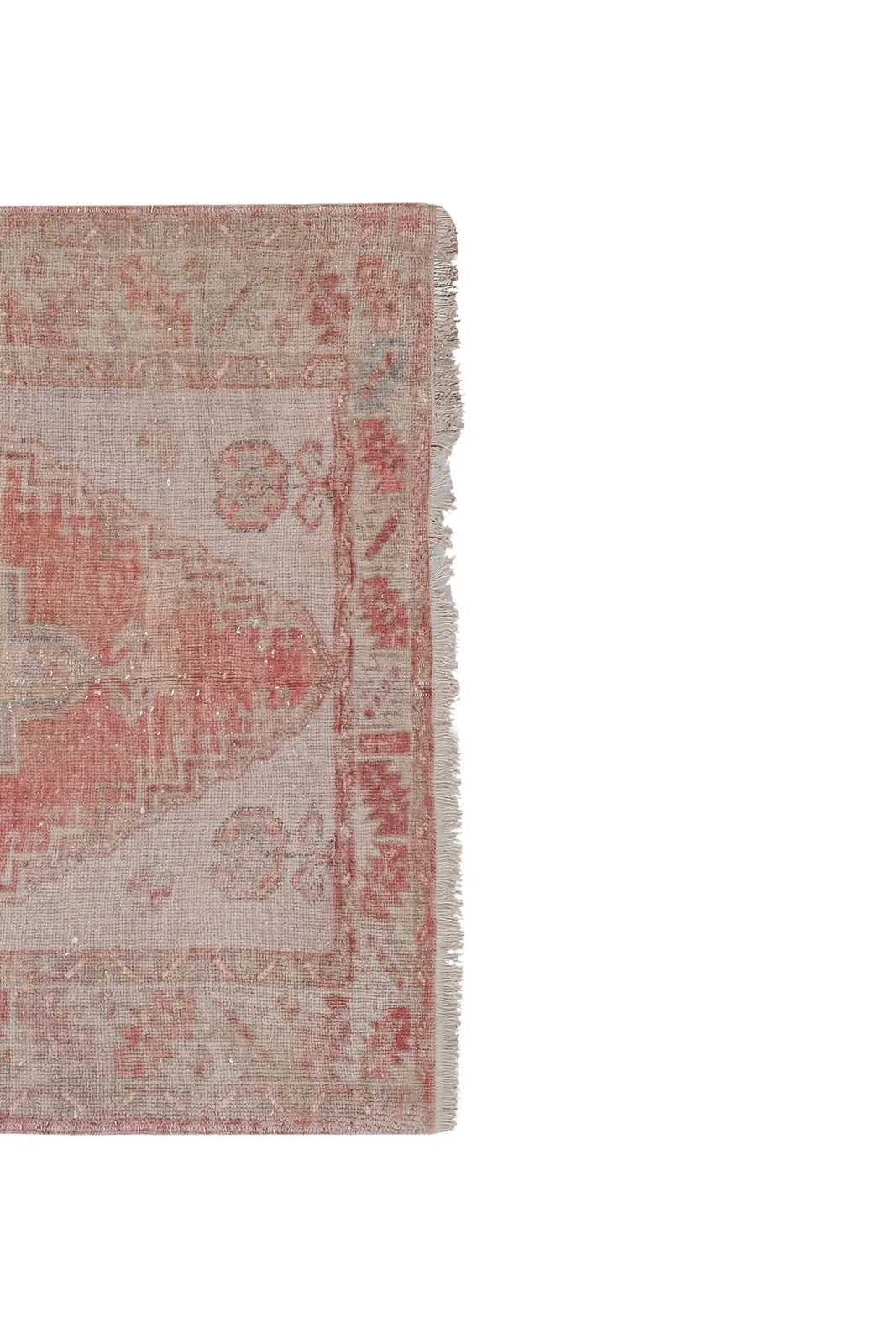 Vintage Faded Turkish Oushak Rug 3'8'' X 6'9'' photo furniture