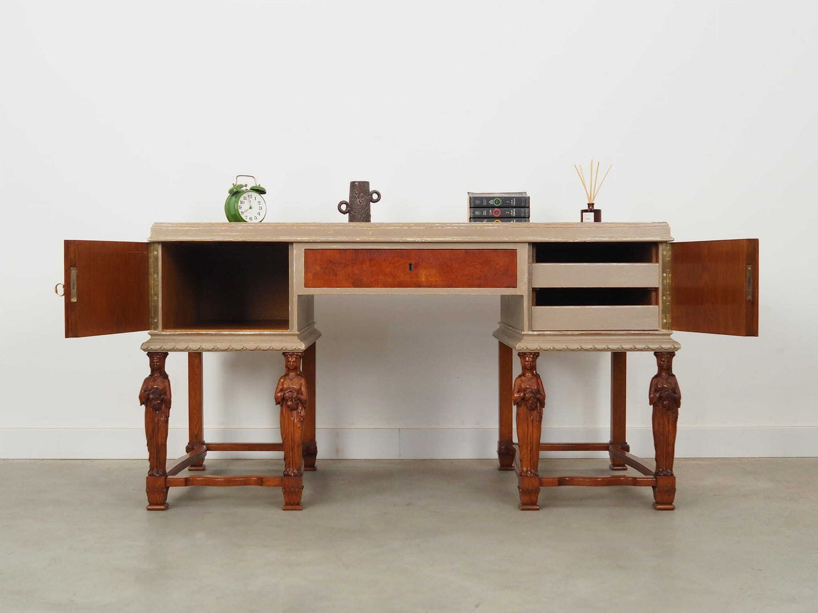 Oak Desk, Danish Design, 1950s, Production: Denmark photo for sale