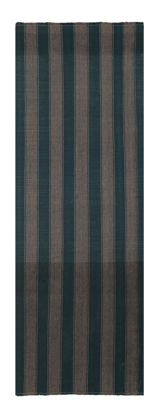 Vintage Striped Turkish Kilim Rug 3'4'' X 8'11''