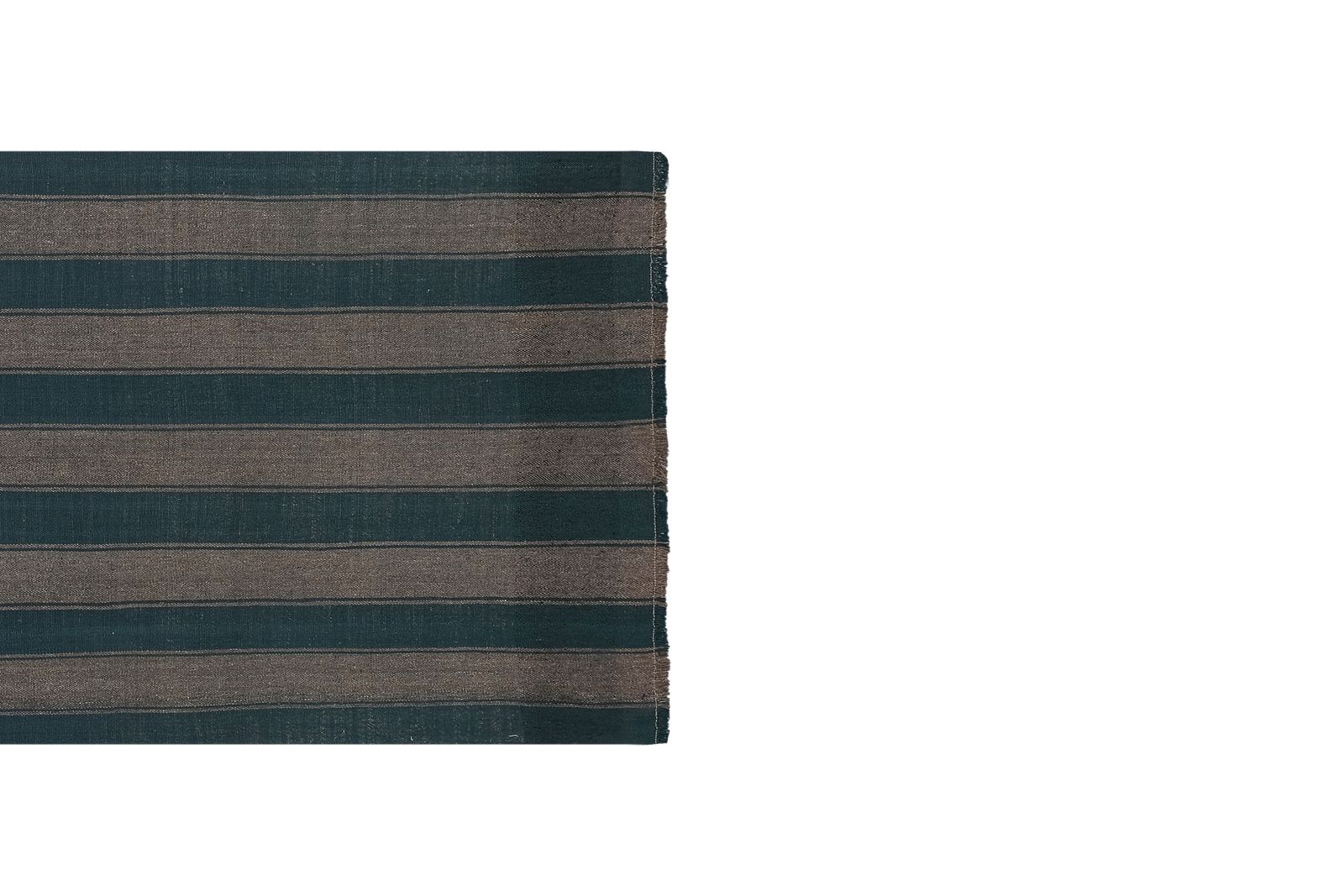 photo furniture Vintage Striped Turkish Kilim Rug 3'4'' X 8'11''