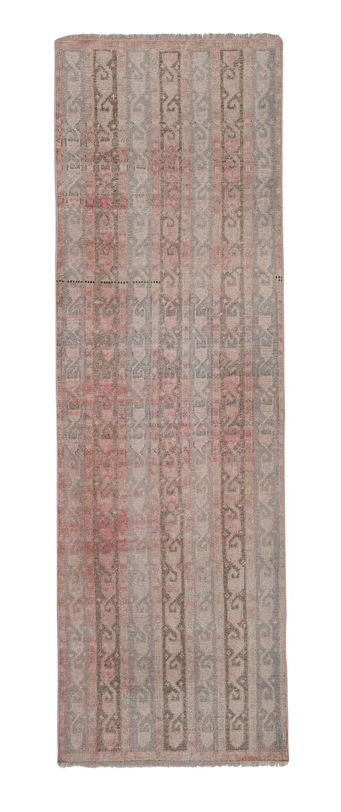 Hand Knotted Turkish Kurdish Runner 2'6'' X 7'7''