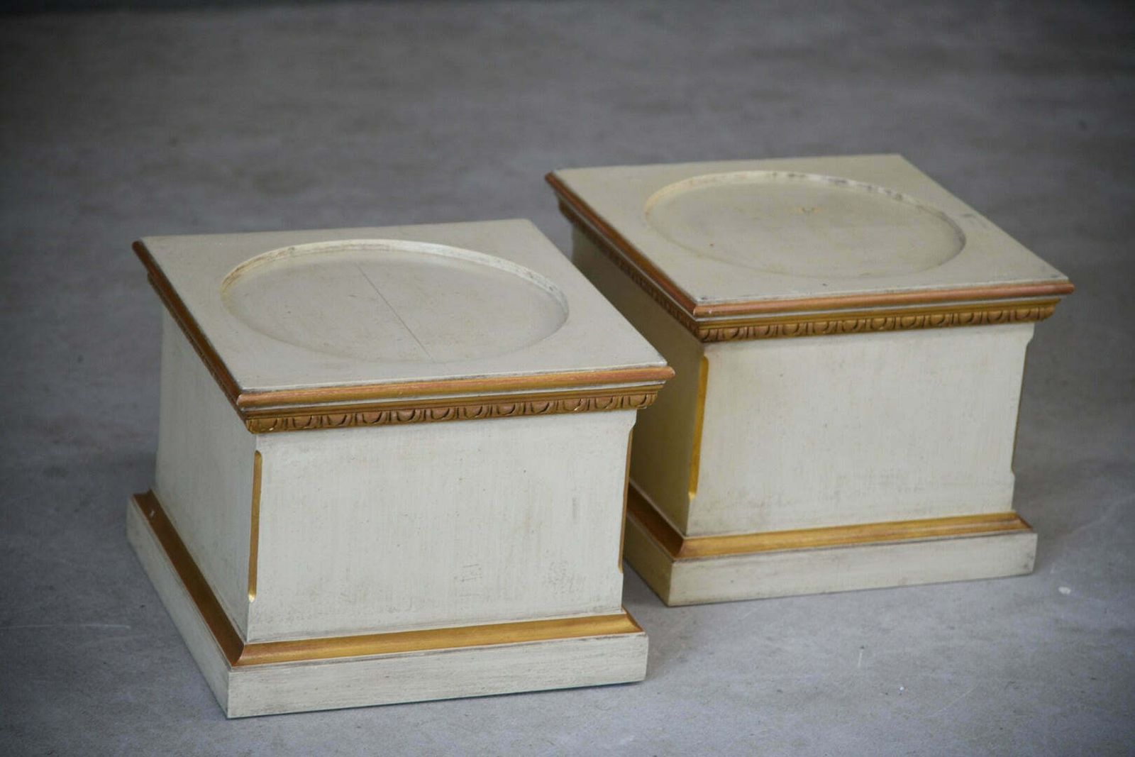 Pair Contemporary Pedestals, Late 20th Century photo for sale