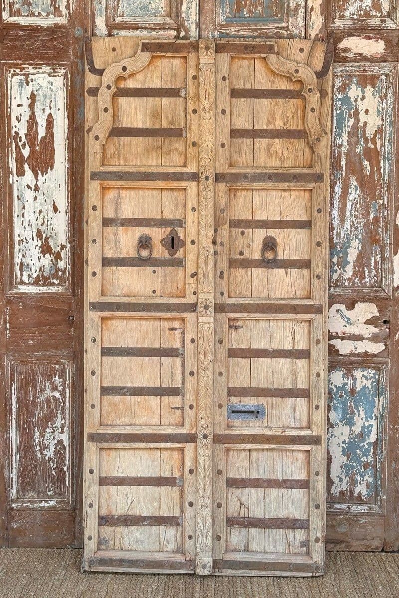 Bleached Wood Antique Door, Thar Desert