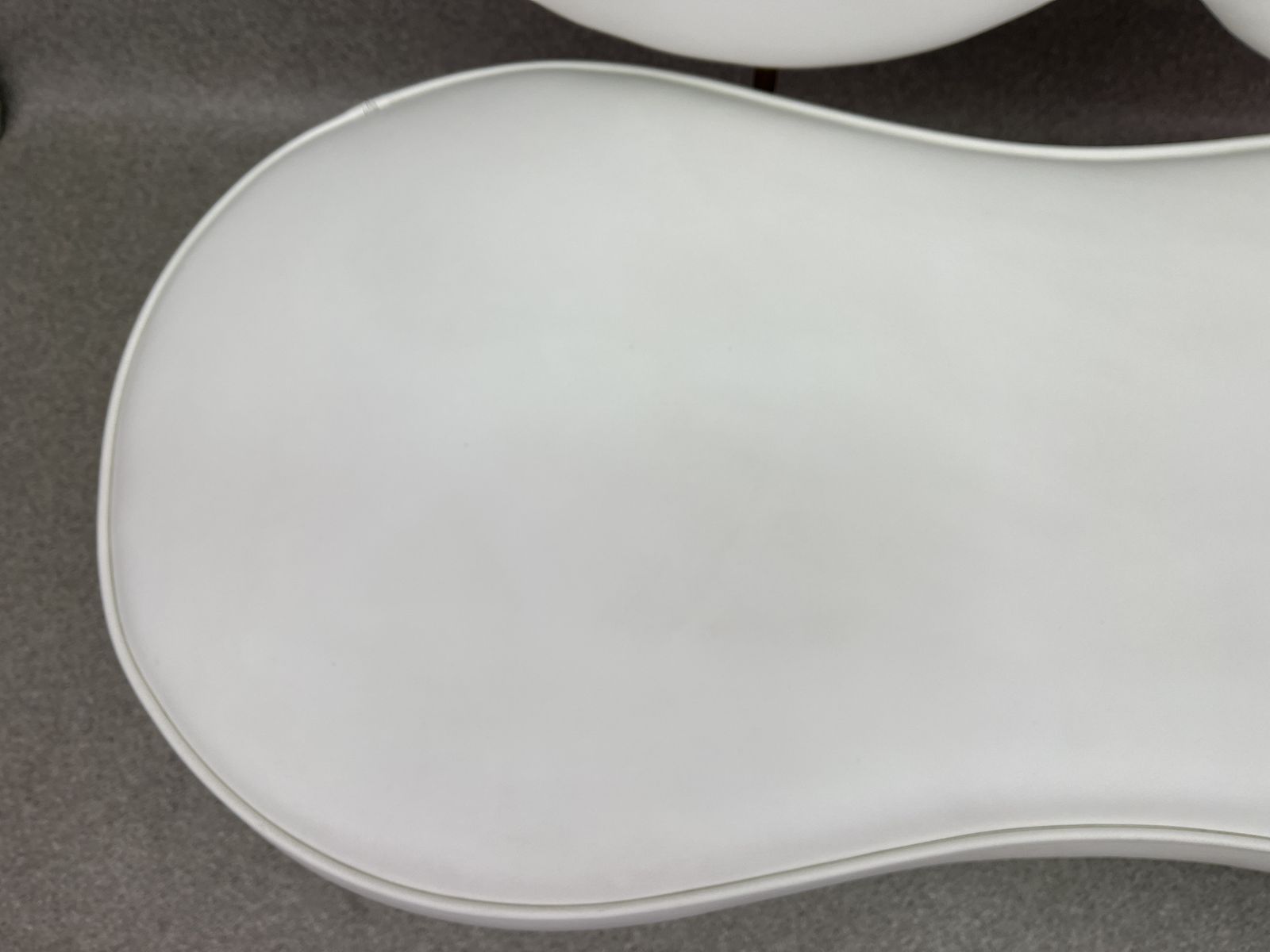 850.0 Unique Design Italy White Leather Fiammette Heart Sofa By Domusnova photo
