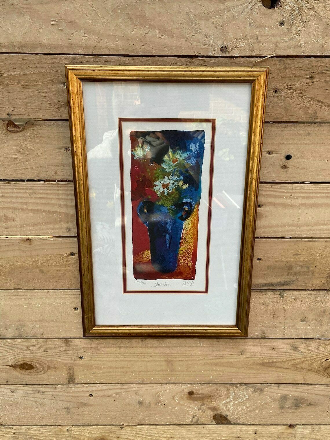 Nel Whatmore Limited Edition Prints “Blue Urn” / 253 Out Of 750 / Dated 1998