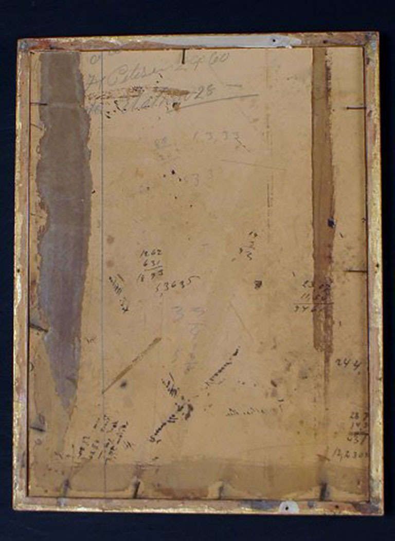 photo furniture Oil On Board, Portrait Of Naked Woman, Unsigned, Unknown Artist