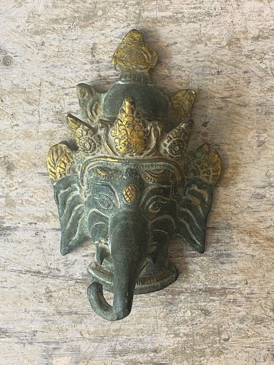 Bronze Ganesha Head