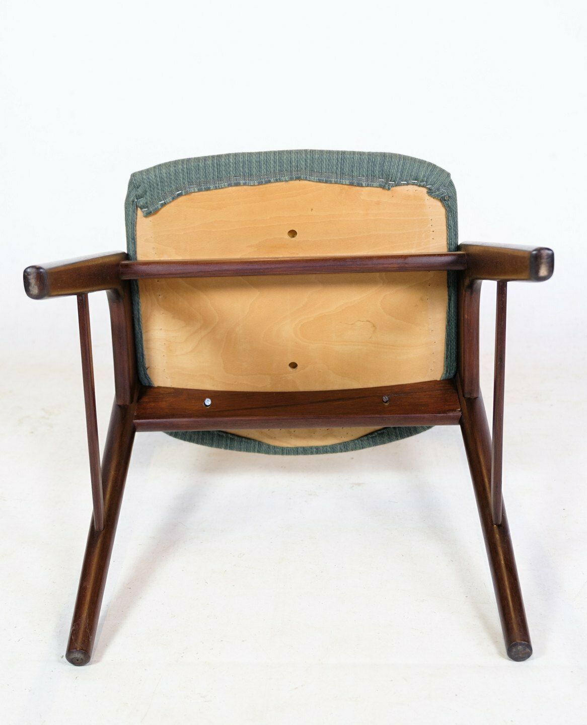 Set Of 4 Dining Room Chairs In Rosewood, Danish Design For Korup Stolefabrik From 1960s photo vintage
