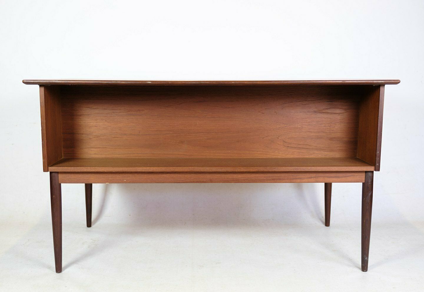Freestanding Desk In Teak Wood, Danish Design From 1960s photo buy