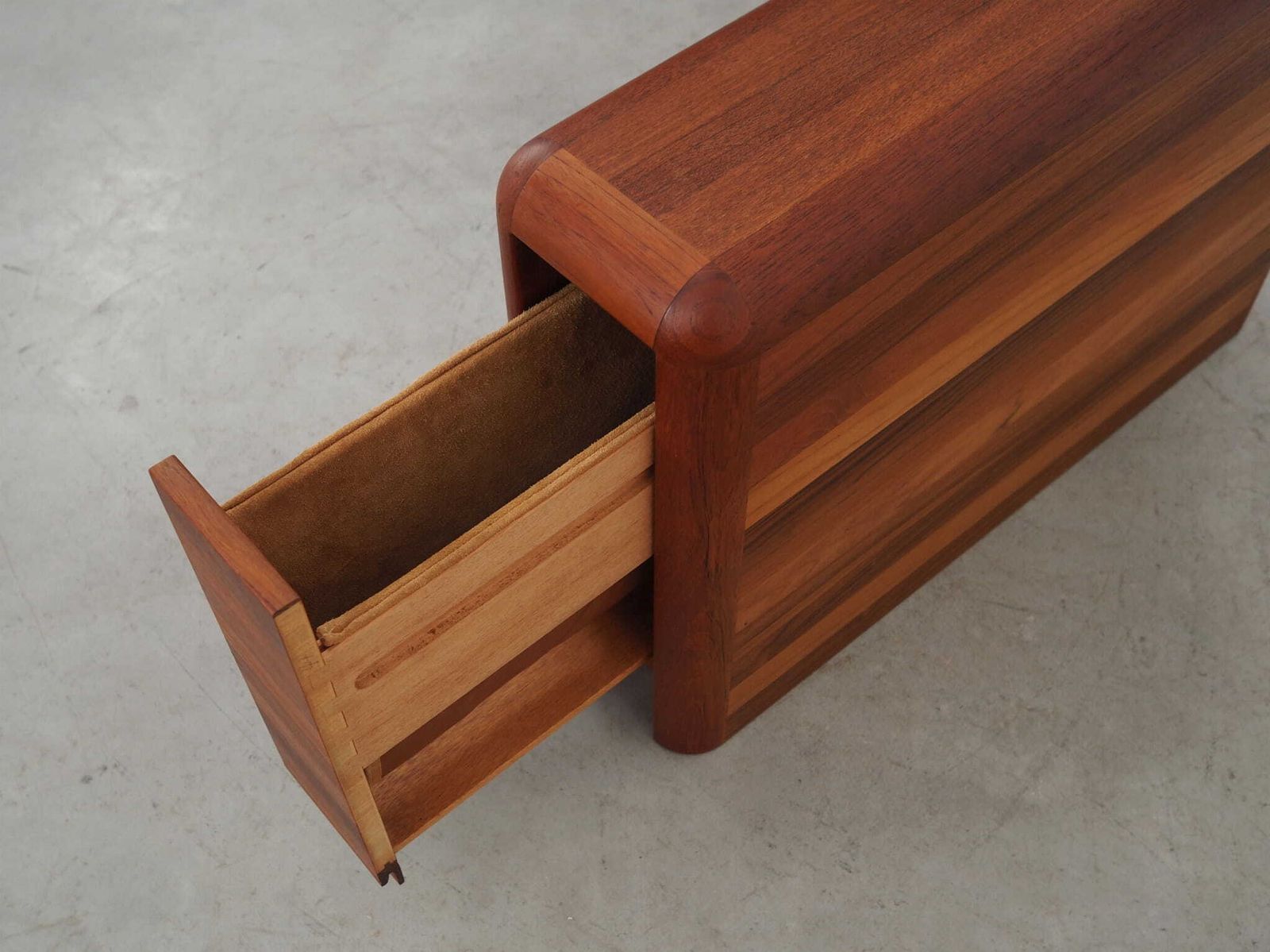 Teak Newspaper Holder, Danish Design, 1970s, Production: Denmark photo buy