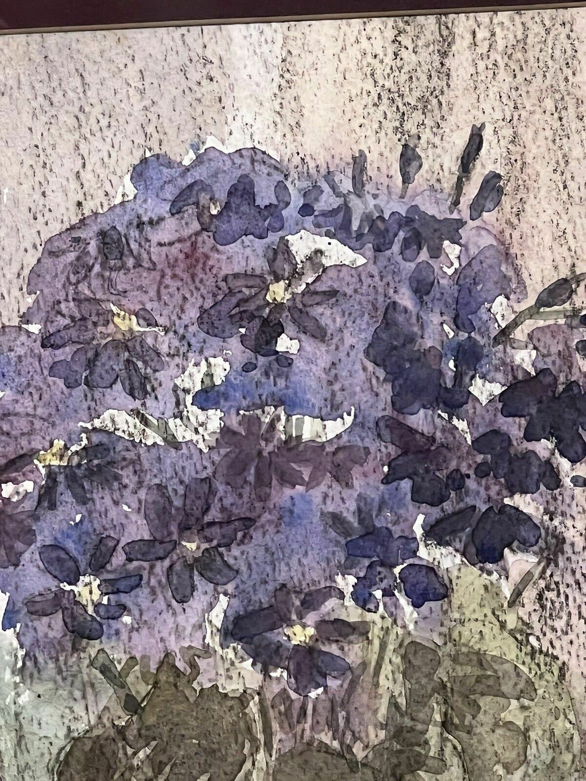 photo furniture 20th Century Botanical Stil Life Watercolour Painting By Artist Lorna Watson