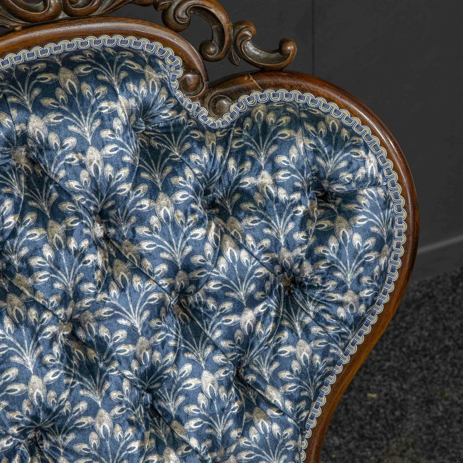 Victorian Liner Chairs, 1800s, Rosewood photo vinterior