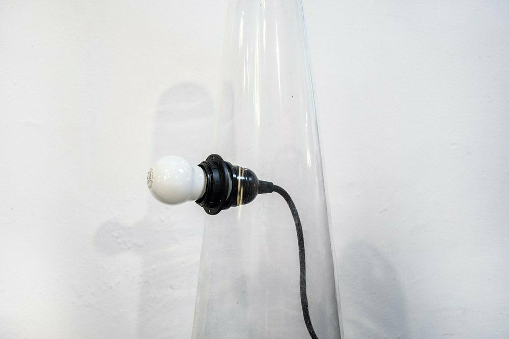 Table Lamp By Carlo Nason For Mazzega, Italy, 1970s photo Lighting