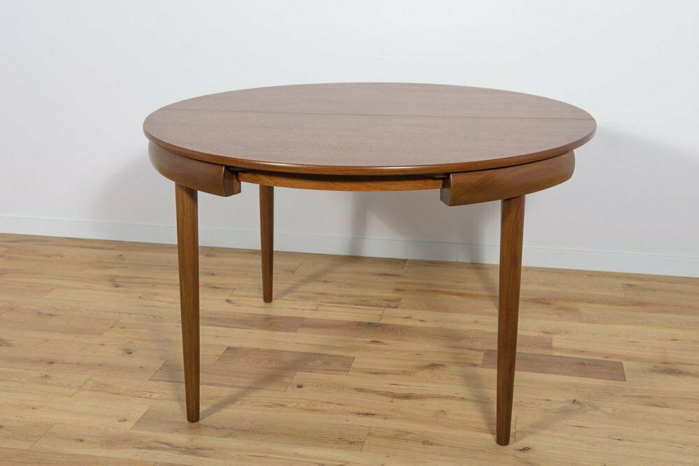 Mid Century Teak Dining Table & Chairs By Hans Olsen For Frem Røjle, 1960s, Set Of 5 photo vinterior