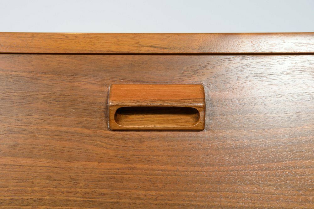 Mid Century Danish Walnut Secretary By Borge Mogensen For Soborg Mobler, 1960s photo Furniture