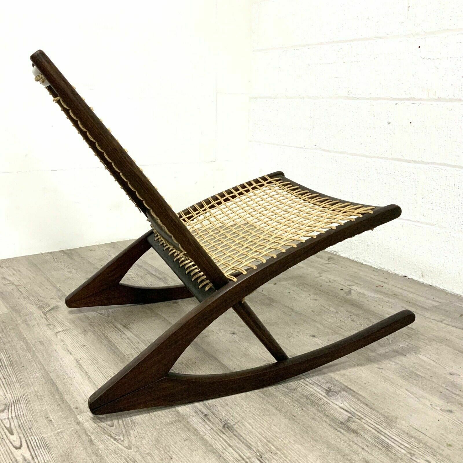 Furniture Danish Style Rocking Chair Model 599 By Frederik Kayser For Vatne Mobler Norway photo