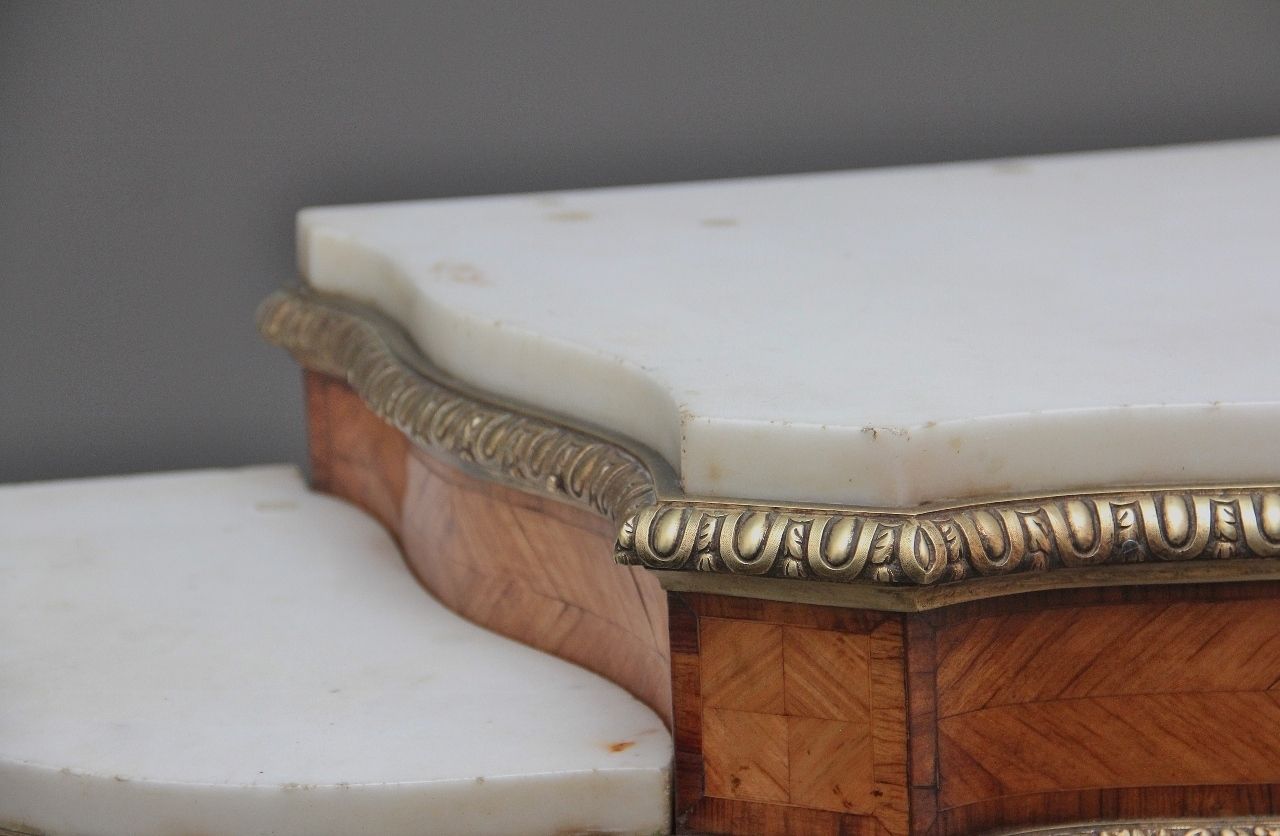 19th Century Kingwood And Marble Top Credenza photo buy