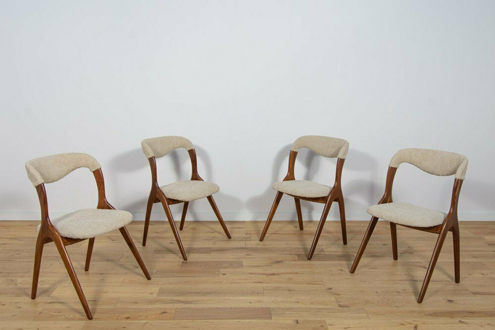Model Sonja Dining Chairs By Johannes Andersen For Vamo Sonderborg, 1960s, Set Of 4