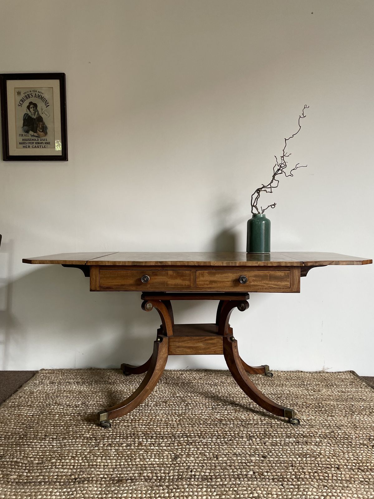 Sofa Table, 19th Century   Mahogany photo buy